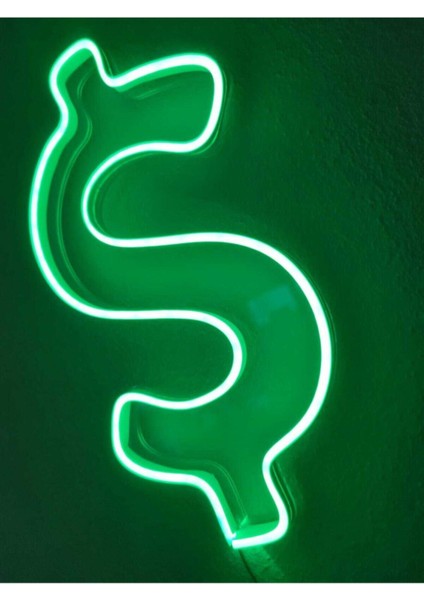 Dolar Neon Şekiller Işaret Neon LED Dekoratif Duvar Aydınlatması Neon Duvar Yazısı indirimleri