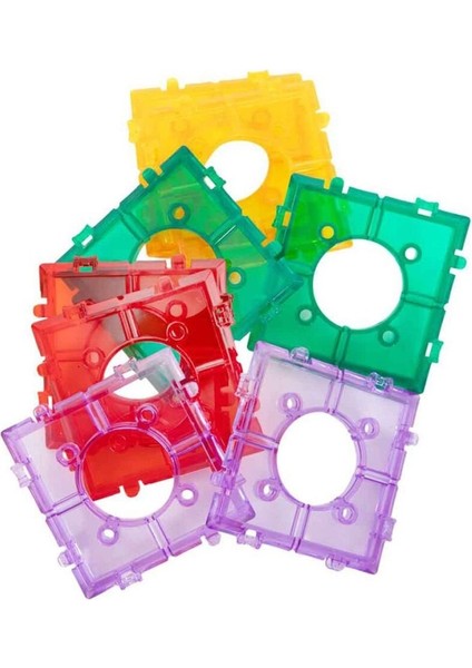 4842 Nessiworld-Yfn-Manyetik Geometrik Bloklu Şekiller 36 Prç fırsatları