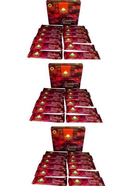 Macun Ginsengli Epimedyumlu Macun 3 Adet 12X12 gr