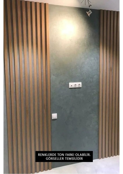 Kemençe Ahşap Duvar Çıtası 1 Paket (5 Adet) 50 x 5 cm Dekoratif Şerit Duvar Çıtası Boyanabilir Mdf indirimleri