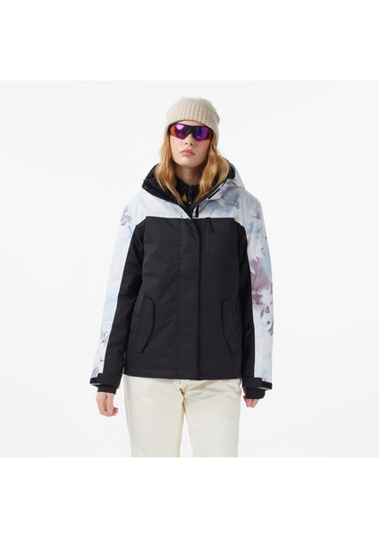 Jetty Block Kadın Siyah Kayak Montu.bzm3