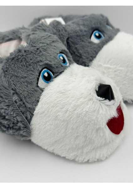 Köpek Figürlü Peluş Kışlık Panduf – Ultra Yumuşak, Sıcak Taban fiyatları