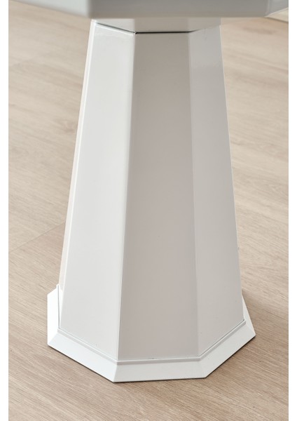 Elegance Sehpa,tekli Sehpa,yan Sehpa,zigon Sehpa - Beyaz & Beyaz Mermer Desenli modelleri