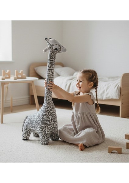 Peluşçu Dayı Yumuşacık Peluş Zürafa – Çocuklar Için Dev Boy Oyuncak