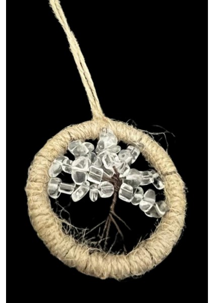 Sertifikalı Kristal Kuvars Doğal Taş El Yapımı Duvar Süsü & Araba Süsü & Kapı Süsü