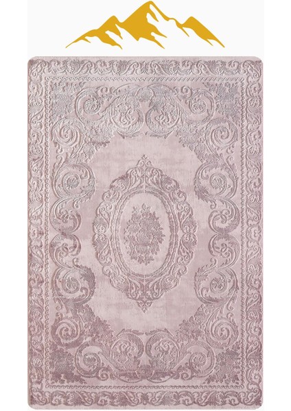 Klasik Desen Dijital Baskı Kaymaz Taban Halı H1107 modelleri