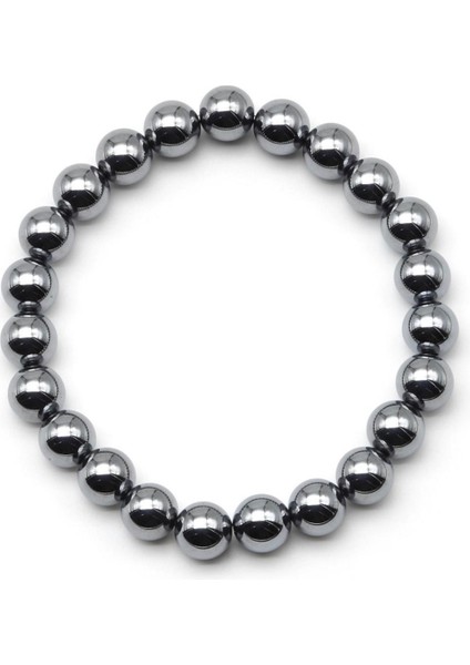 Terahertz Doğal Taş Bileklik 8 mm Küre Kesim fiyatları