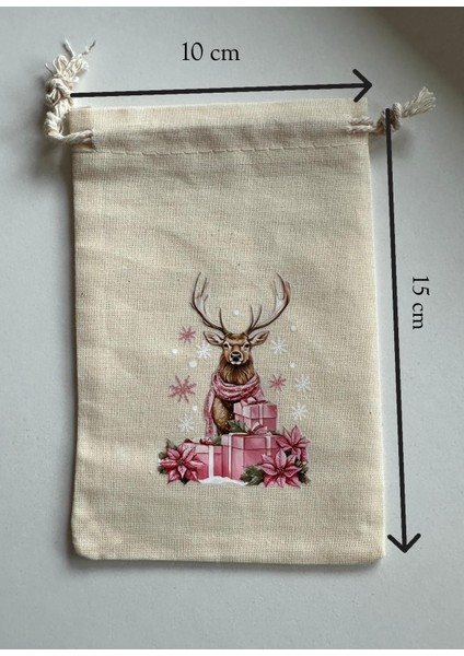 Yılbaşı Temalı Ham Bez 3'lü Kese fırsatları