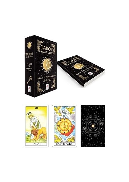 Hayata Meydan Okumak Için Çak Bi Beşlik! + Tarot Klasik Deste - 78 Kart ve Anahtar Kitap fiyatları