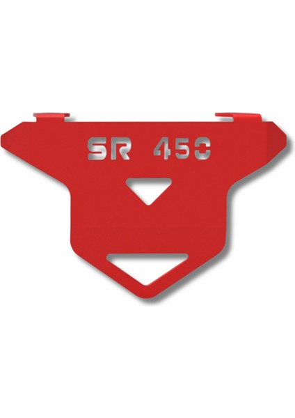 Kırmızı Kaliper Koruma Demiri 450SR Cfmoto 2023-2024 Uyumlu