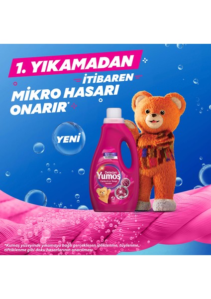 Sıvı Bakım Deterjanı Canlandırıcı Terapi Renkliler 30 Yıkama 1500ML X3 modelleri