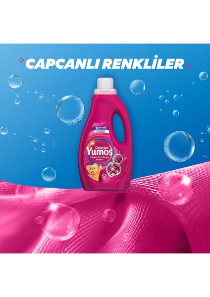 Sıvı Bakım Deterjanı Canlandırıcı Terapi Renkliler 30 Yıkama 1500ML X3 fırsatları
