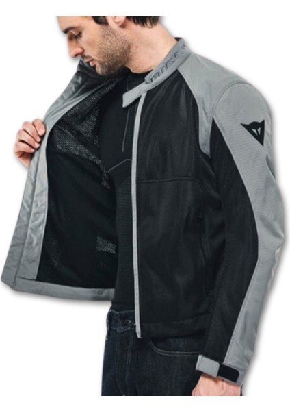 Sevilla Air Black Charcoal Gray Tekstil Motosiklet Mont 58 indirimleri