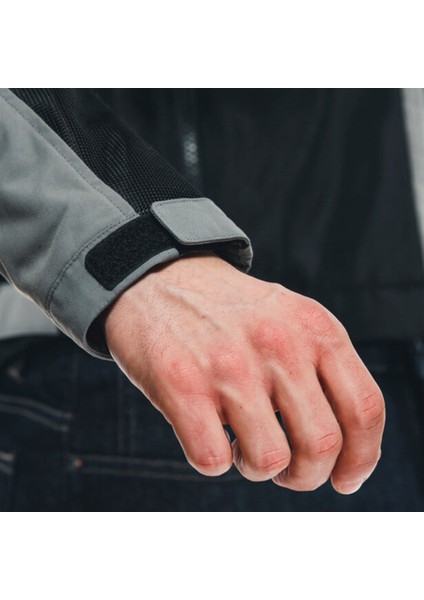 Sevilla Air Black Charcoal Gray Tekstil Motosiklet Mont 58