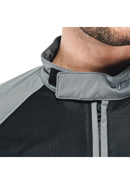 Sevilla Air Black Charcoal Gray Tekstil Motosiklet Mont 58