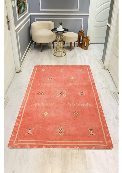 Parlak Parlak Kadife Kumaş Dijital Baskı Etnik Desenli Dot Kaymaz Tabanlı Halı Kumaş Dijital Baskı Dot Kaymaz Tabanlı Mutfak Halısı H0820