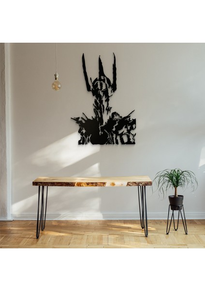 Duvar Dekorasyonu Mdf Sauron Tablo Dekor