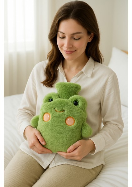 Kurbağa Peluş Sıcak Su Torbası – Yumuşak Isıtıcı Torba | Regl & Bel Ağrısı Rahatlatıcı fiyatları
