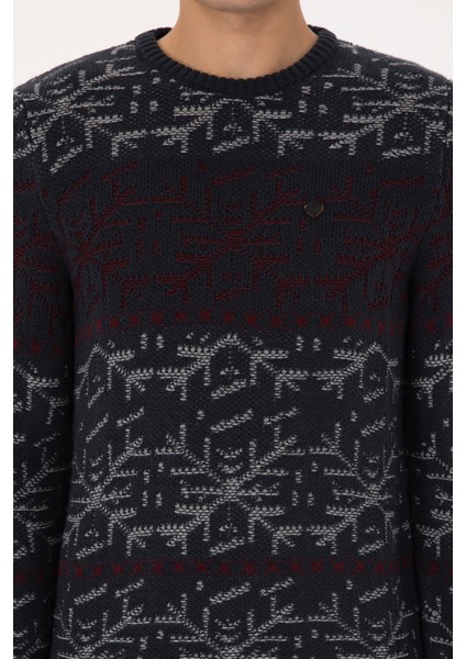 Erkek Açık Lacivert Kazak /triko 50308237-VR059