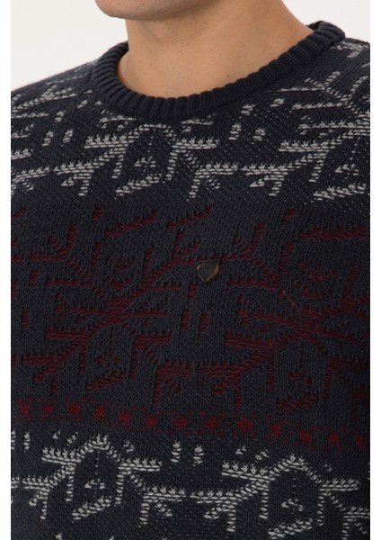 Erkek Açık Lacivert Kazak /triko 50308237-VR059