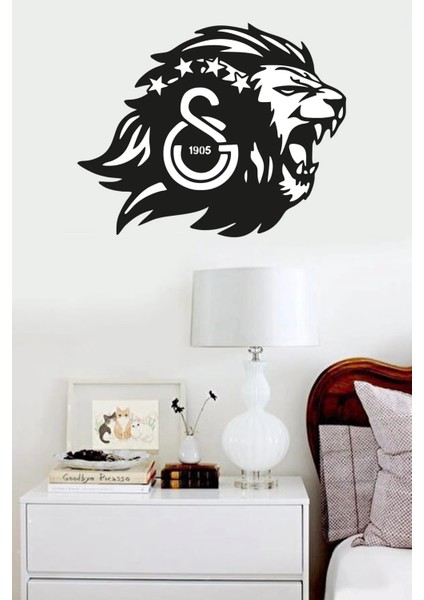 Duvar Dekorasyonu Mdf Aslan 1905 40X50CM Dekor Tablo