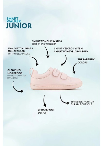 Smart Walke Super Pink Barefoot Çocuk Ayakkabı modelleri