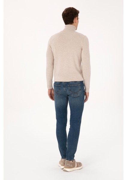 Erkek Yeşil Pantolon (Jean) 50308277-DN0030 fırsatları