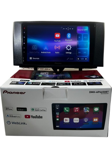 Mercedes Smart 2011-2015 Pioneer 4-64 Tam Profesyonel Oem Multimedia