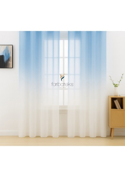 Pembe Renk Renkli Tül Üstdegrade Ütü Istemeyen Kırışmaz 2 Kat Pileli Tül fiyatları