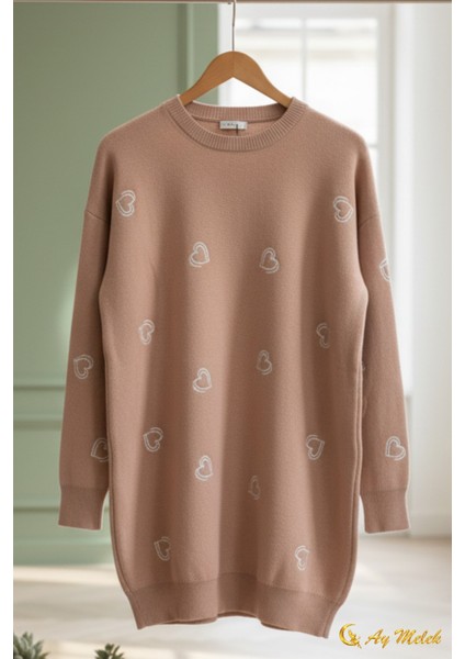 Kadın Triko Kazak Yumuşak Dokulu Bisiklet Yaka Kazak modelleri