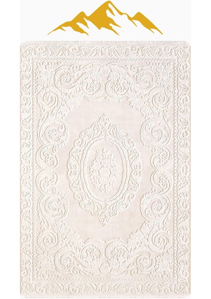 Klasik Desen Dijital Baskı Kaymaz Taban Halı H1104 modelleri