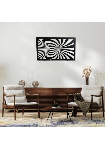 3D Efekli Metal Şık Zarif Duvar Tablosu modelleri