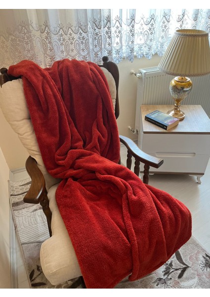 Wellsoft Tek Kişilik Battaniye |kiremit | 150X200 cm fiyatları