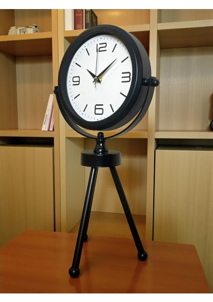 Zentime Siyah Zarif Üç Ayaklı Masa Saati fırsatları