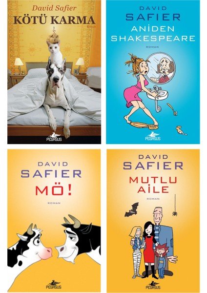 David Safier Mizah Fantastik Macera Kitapları Koleksiyonu Seti (4 Kitap) fiyatları