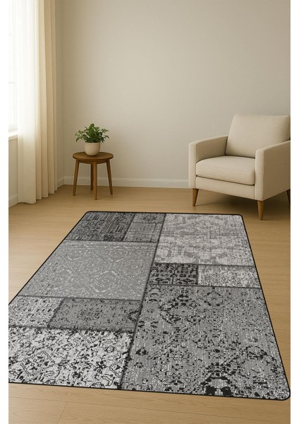 Etnik Desenli Dijital Baskı Kaymaz Taban Halı H1123 fiyatları