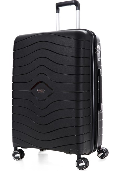 Ultra Hafif Polipropilen Körüklü Ekstra Hacim Büyük +Makyaj 2 Li Valiz Seti modelleri