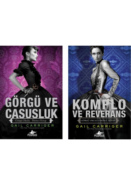 Görgü Okulu Serisi Seti (2 Kitap) – Görgü ve Casusluk & Komplo ve Reverans | Gail Carriger fiyatları