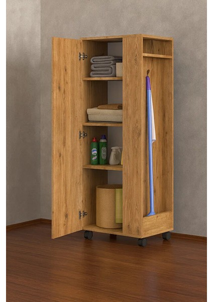 60 cm - Tarçın Paspas,süpürge-Temizlik Malzeme Dolabı- Çok Amaçlı Dolap Paspas- Banyo Dolabı fiyatları