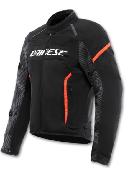 Air Frame 3 Black Red Fluo Tekstil Motosiklet Mont 58