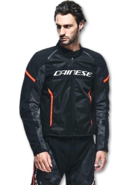 Air Frame 3 Black Red Fluo Tekstil Motosiklet Mont 58 fırsatları