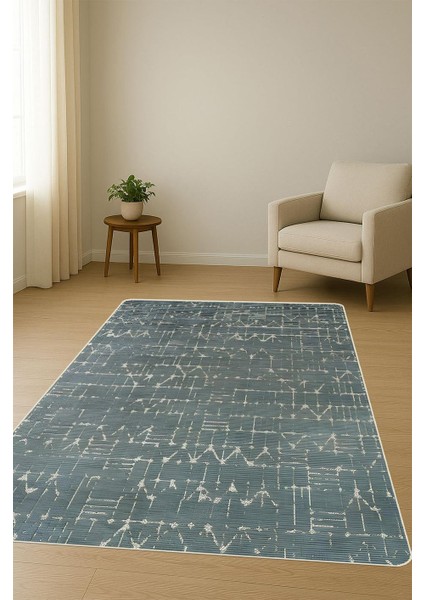 Etnik Desenli Süngerli Kaymaz Dot Taban Dijital Baskı Halı H1070 fiyatları