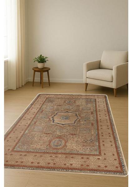 Parlak Kadife Kumaş Klasik Dijital Baskı Dot Kaymaz Tabanlı Halı H1068 fiyatları