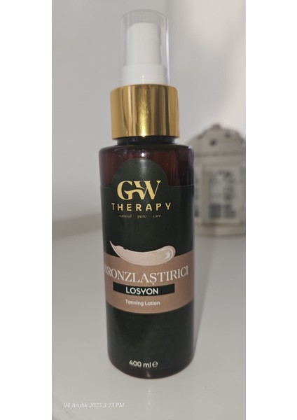 Gw Therapy Bronzlaştırıcı 100 ml