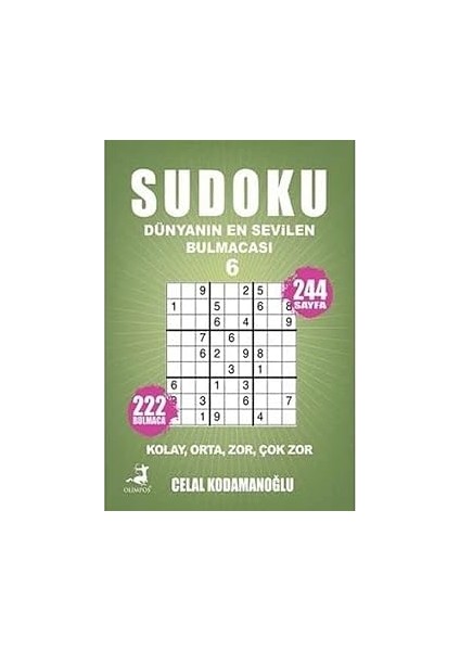 Levent Iz Peşinde 5 Set - 5 Kitap + Sudoku - Dünyanın En Sevilen Bulmacası 6: Kolay, Orta, Zor, Çok Zor fiyatları