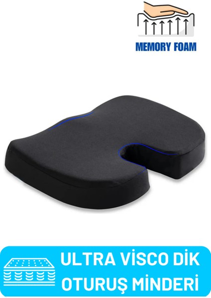 Yumuşak ve Destekleyici Hafızalı Oturma Minderi, Rahat ve Sağlıklı Oturum