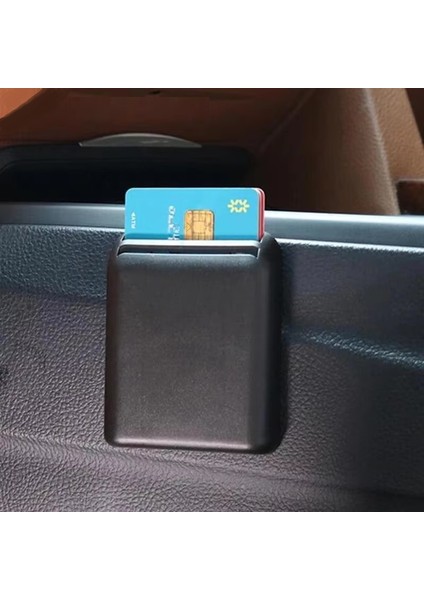 Araç Içi Kart Bilet Fiş Tutucu Slot Oto Kartlık Organizer