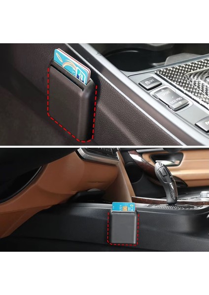 Araç Içi Kart Bilet Fiş Tutucu Slot Oto Kartlık Organizer