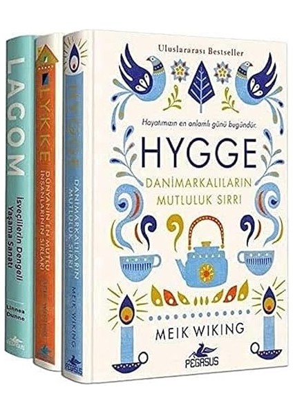 Adım Adım Hayata: Bir Genç Kızın Gizli Defteri 4 + Hygge - Lykke - Lagom Set (3 Kitap Takım) fiyatları