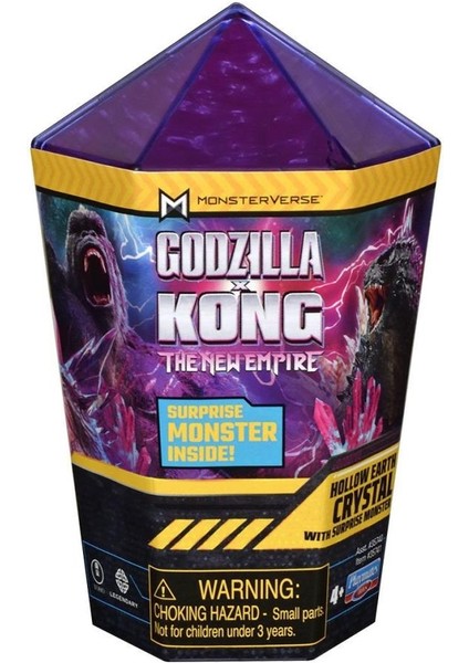 MN302000 Godzilla Vs. Kong Kristal Sürpriz Figür 5 cm 35741 Nessiworld